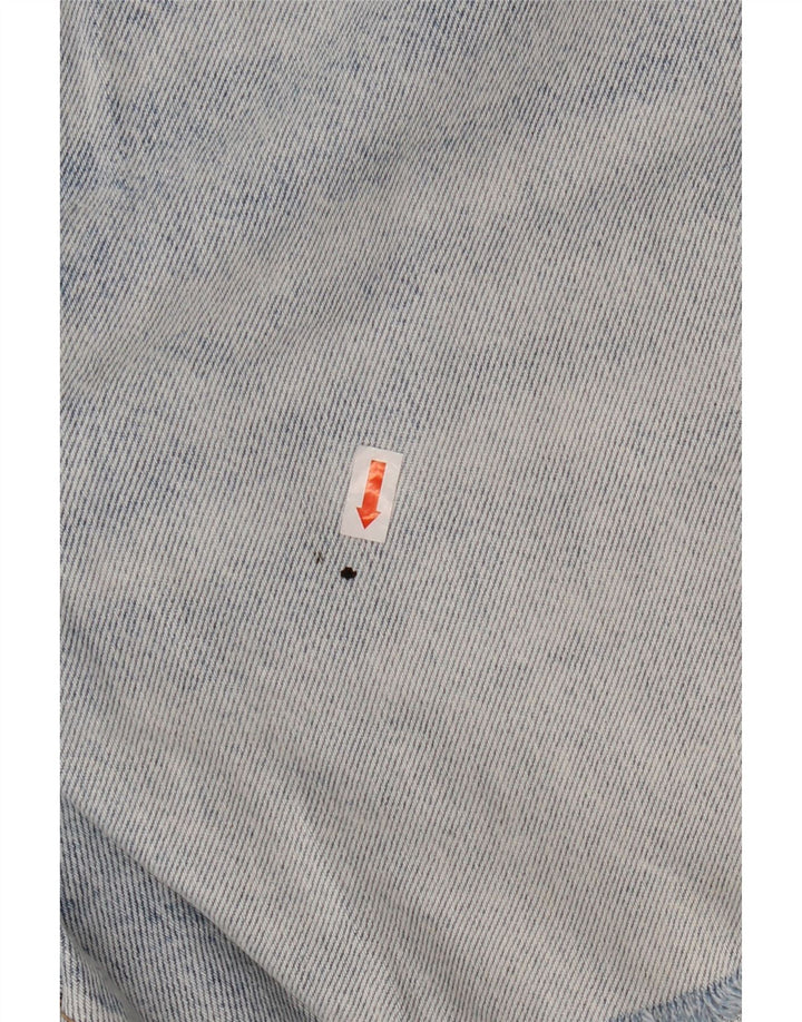 Pantaloni scurți din blugi pentru femei ZARA EU 46 2XL W36 Albastru