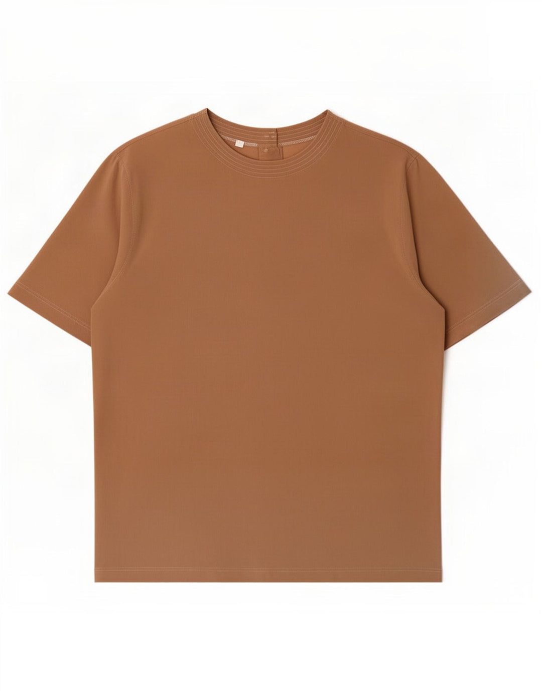 Bluză Vintage Femei Top IT 44 Mătase Maro Mediu