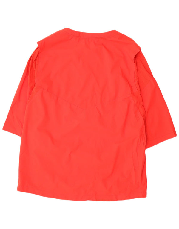 Top de baseball Nike pentru bărbați, mânecă 3/4, poliester roșu XL