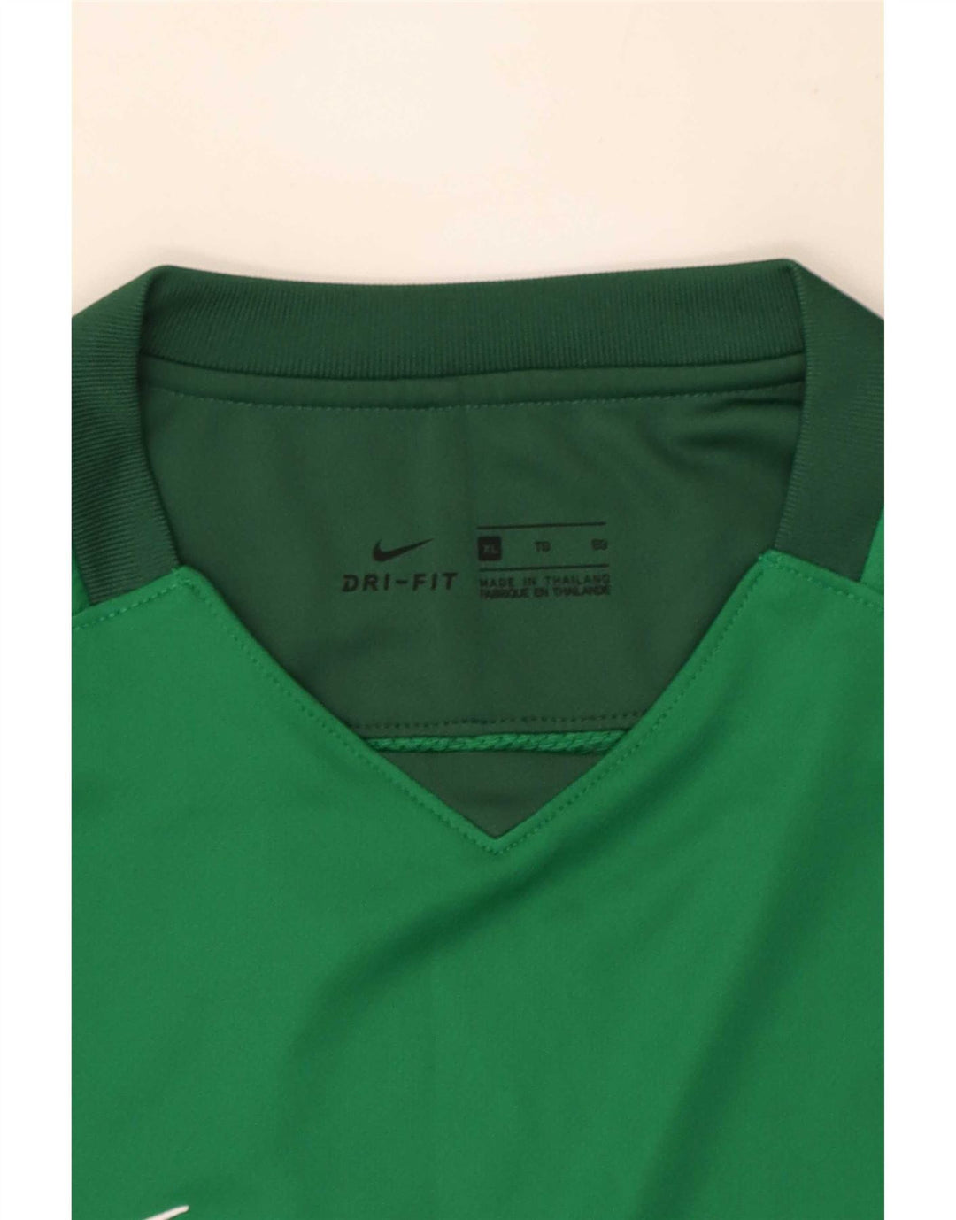Nike pentru bărbați Dri Fit Top cu mânecă lungă XL, verde, colorblock