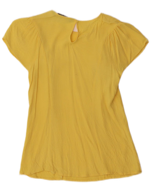 Bluză pentru femei Zara UK 10 Small Yellow