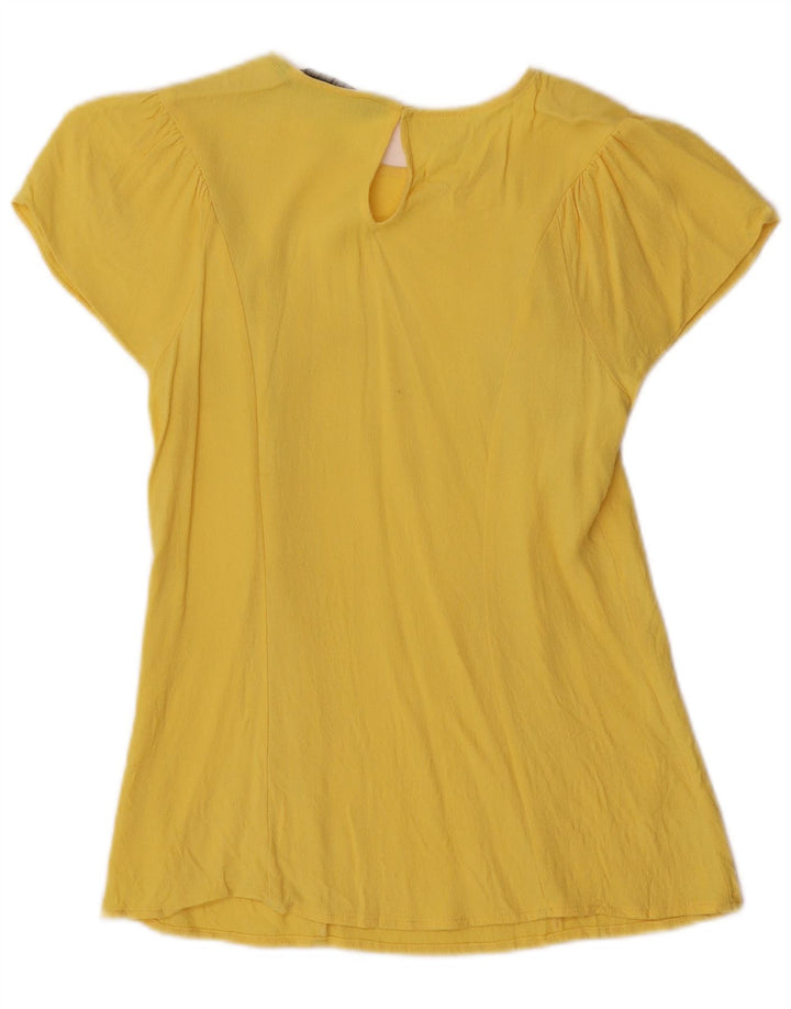Bluză pentru femei Zara UK 10 Small Yellow