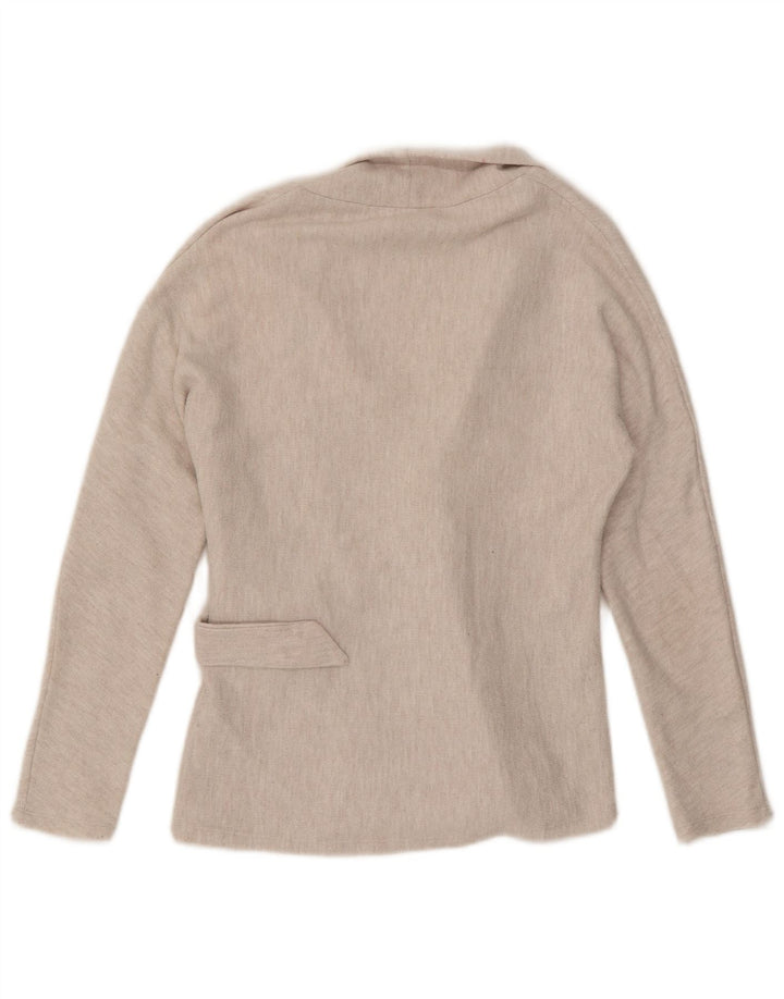 Phase Eight Pulover Wrap Cardigan pentru femei UK 10 Mic Bej Poliester