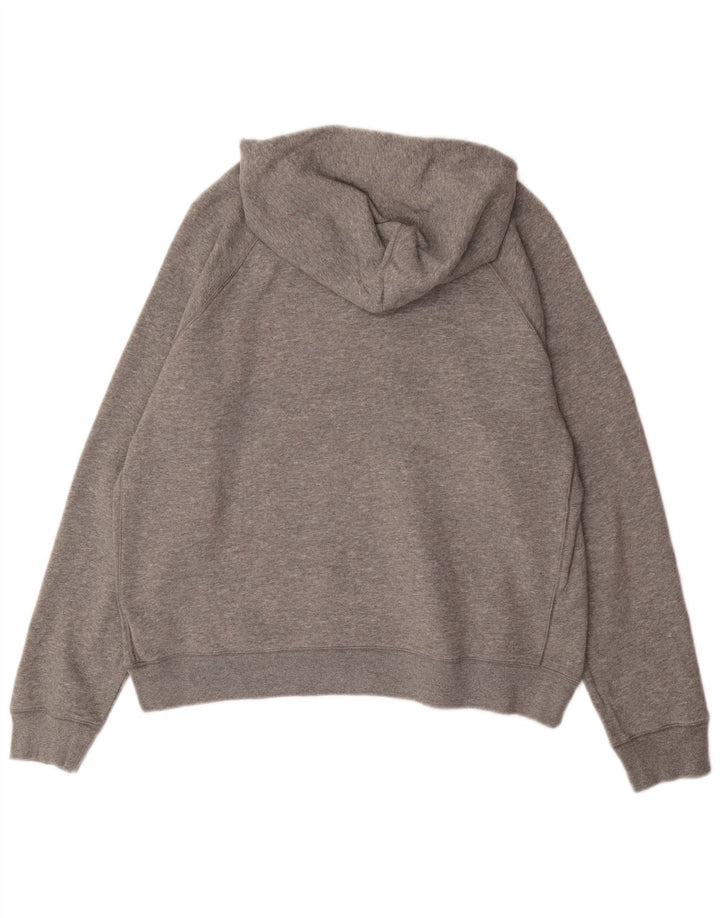 Pulover Nike pentru bărbați, cu capota, mare, gri, bumbac
