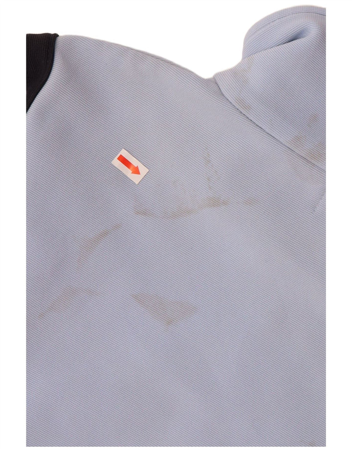 Jachetă de trening KAPPA pentru femei UK 14 Medium Blue Colorblock Poliester