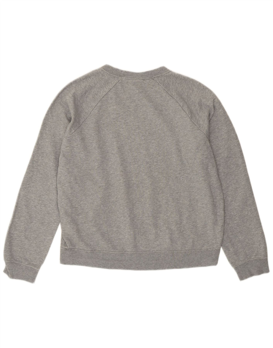 Pulover Nike pentru femei, cu tăiere lentă, UK 12, bumbac gri mediu