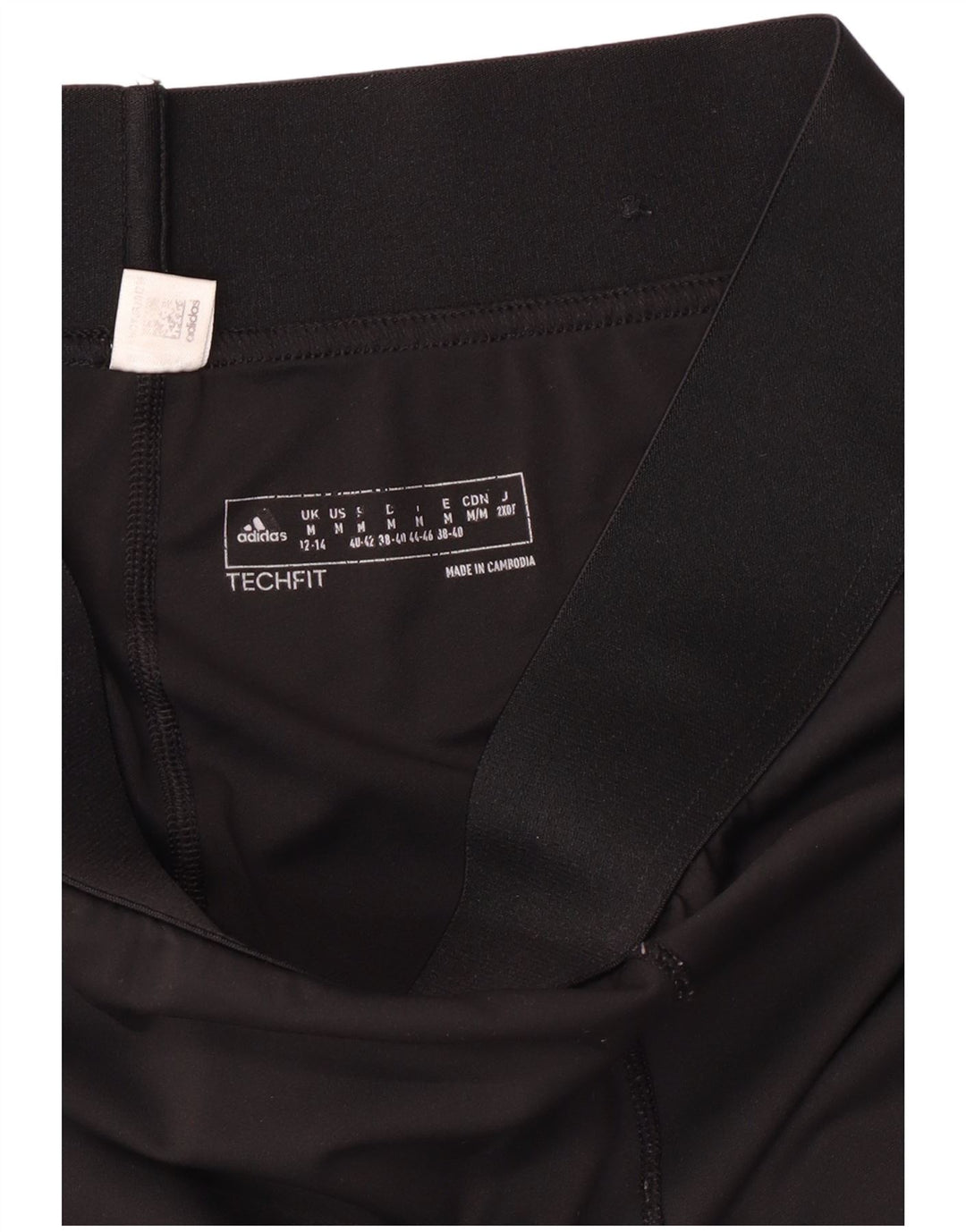 Leggings Adidas pentru femei Tech Fit Graphic UK 12/14 Medium Negru