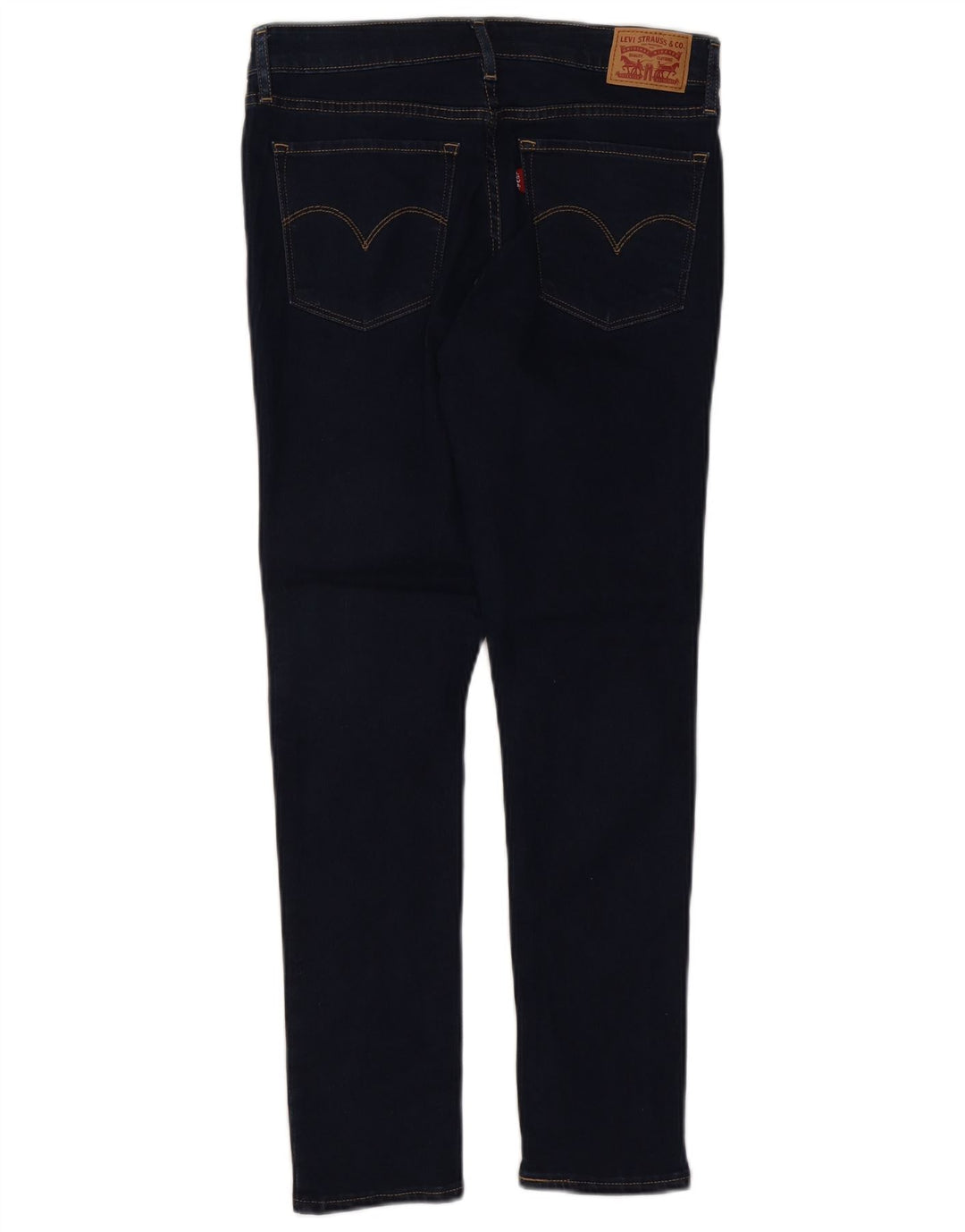 Blugi skinny 711 pentru femei LEVI'S W29 L28 bumbac bleumarin
