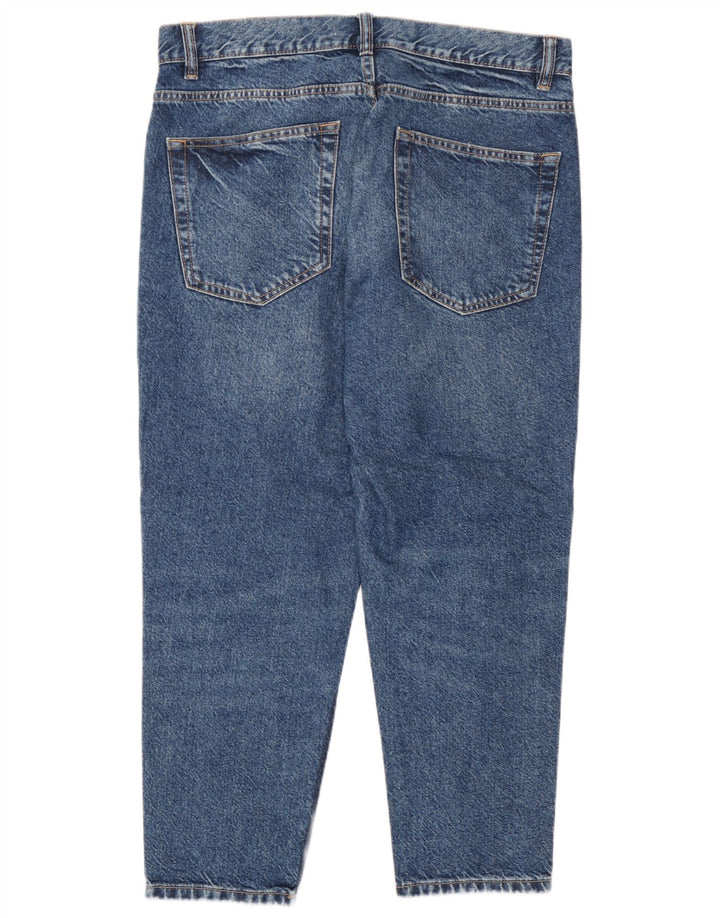 Blugi tăiați pentru bărbați Zara EU 46 XL W36 L25 Albastru