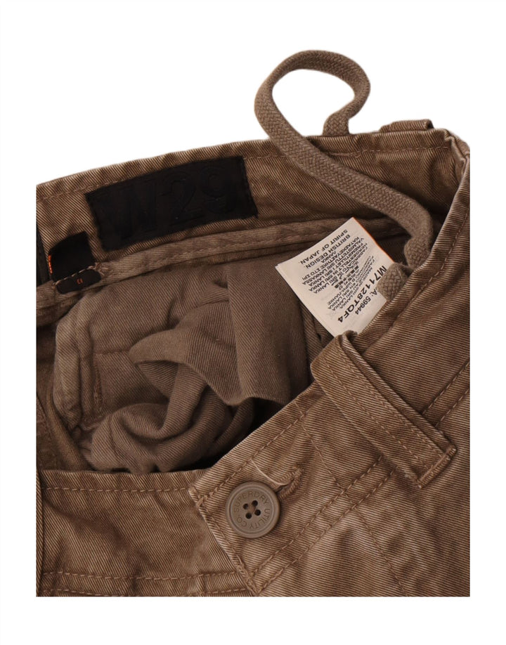 Pantaloni scurti cargo Superdry pentru bărbați W29, bumbac maro mici