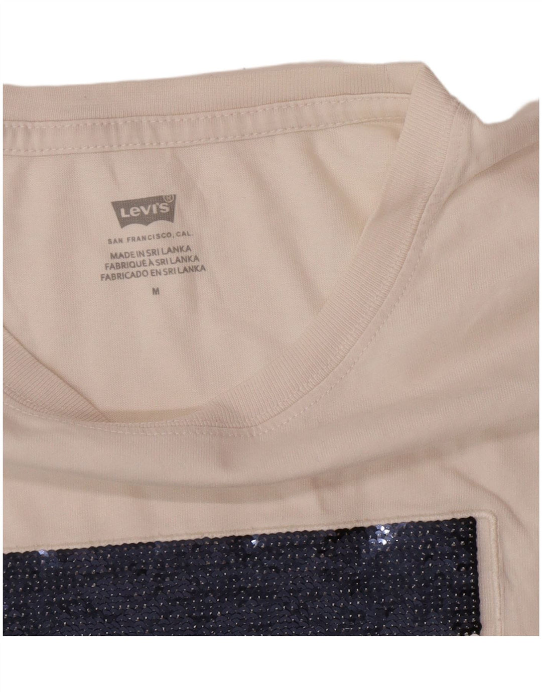 Tricou grafic Levi's pentru femei Top UK 14 Medium White