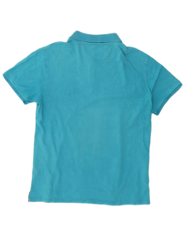Tricou polo pentru bărbați Champion Easy Fit, mare, albastru, bumbac