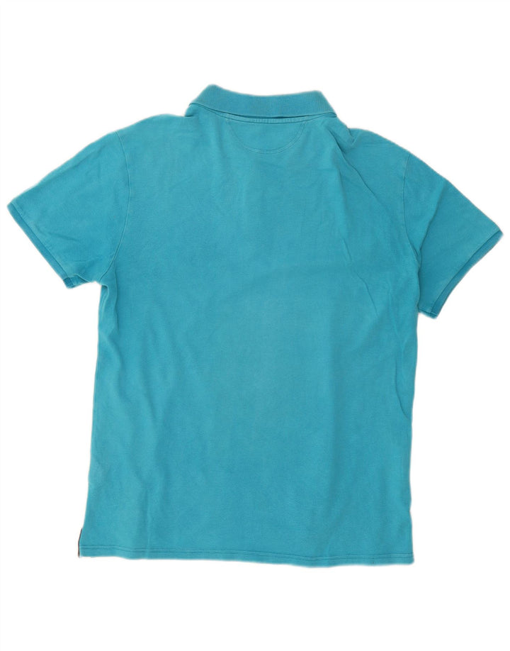Tricou polo pentru bărbați Champion Easy Fit, mare, albastru, bumbac