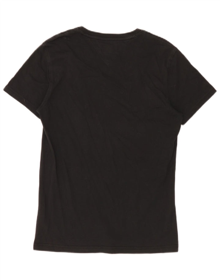 Tricou Tommy Hilfiger pentru bărbați Top mic, negru, bumbac