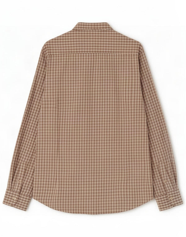 Massimo Dutti Cămașă Slim Fit XL Gri Vichy