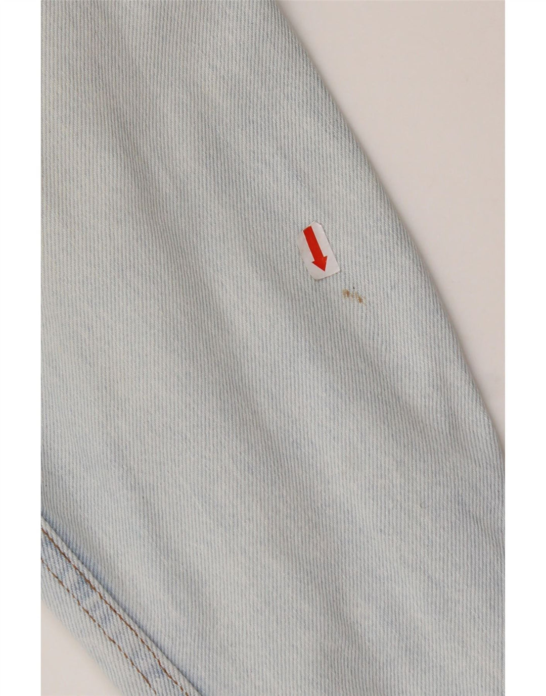 Jachetă de blugi supradimensionată pentru femei RIFLE, UK 10, bumbac albastru mic