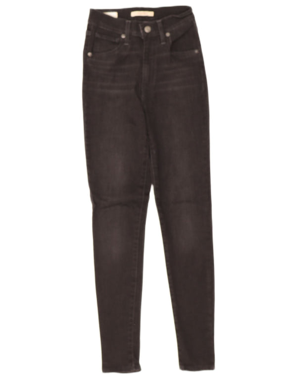 Blugi super skinny pentru femei Levi's W25 L28 bumbac gri