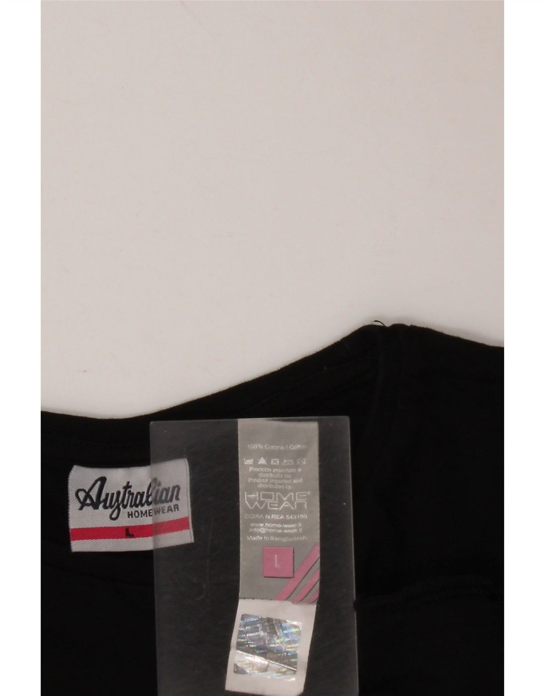 AUSTRALIAN L'ALPINA Tricou pentru femei Top UK 16 Large Black Bumbac