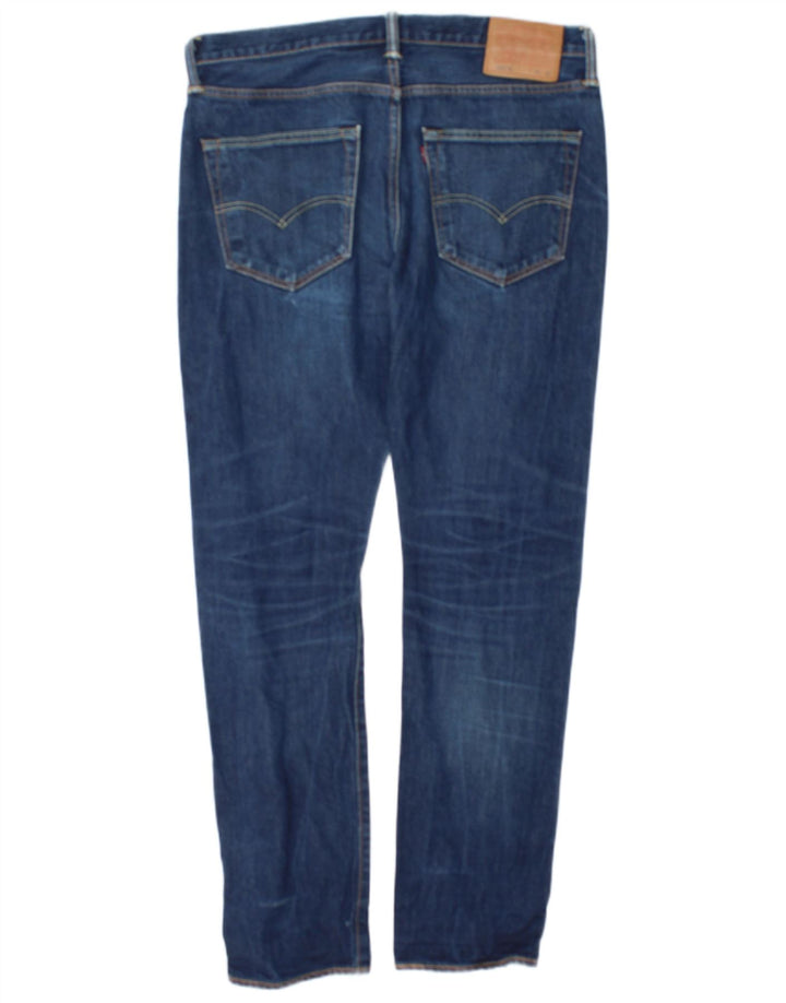Blugi Levi's 501 Straight pentru bărbați W34 L32 Bumbac albastru