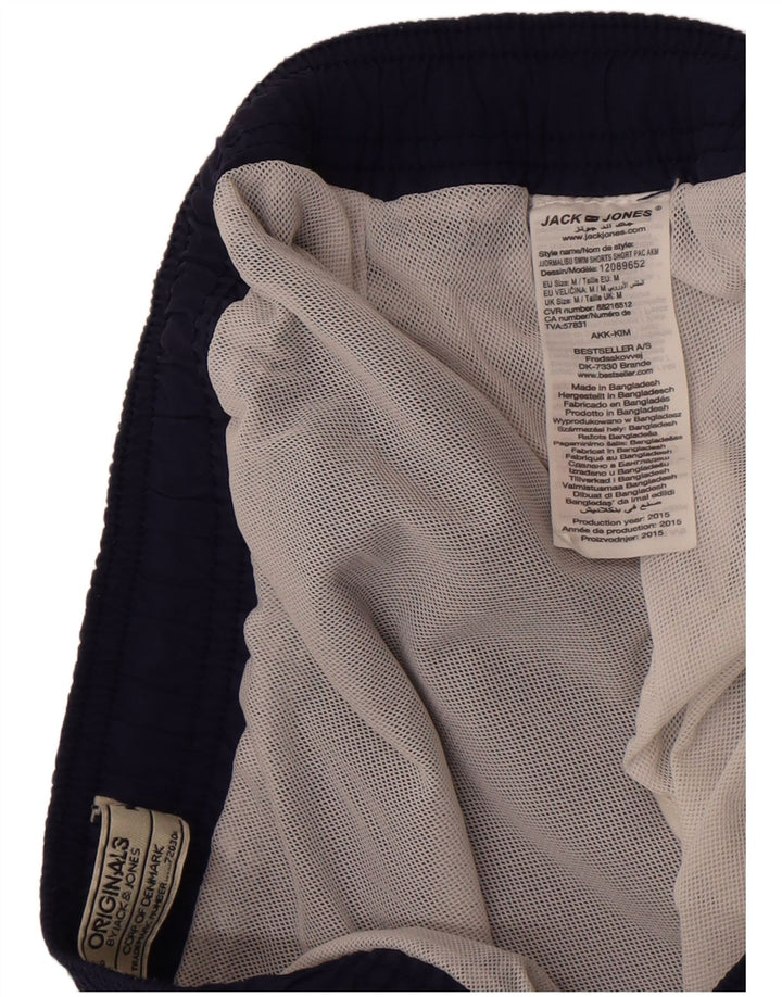 Pantaloni scurți de înot Jack & Jones pentru bărbați, nailon mediu bleumarin