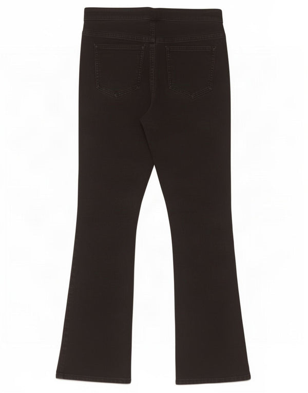 Marks & Spencer blugi jegging slim flare pentru femei UK 12 mediu W30 L30 negru