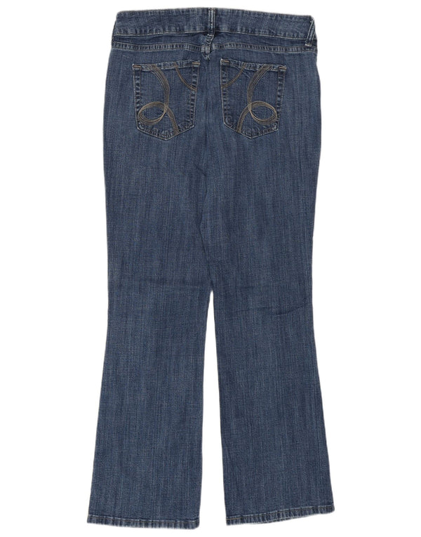 Jeans Lee Riders pentru femei cu talie medie Bootcut US 12 Large W32 L28 Blue