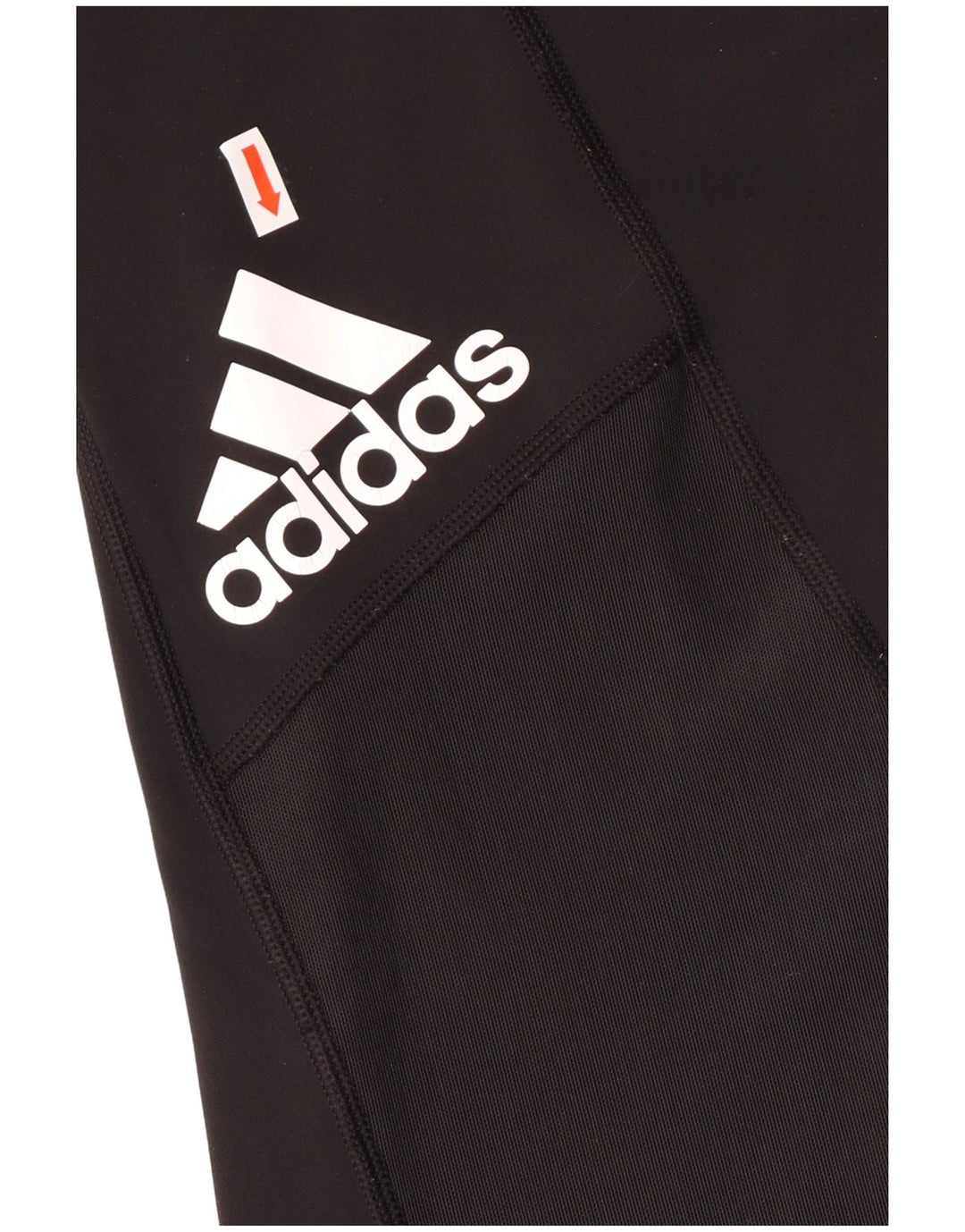 Leggings Adidas pentru femei Tech Fit Graphic UK 12/14 Medium Negru