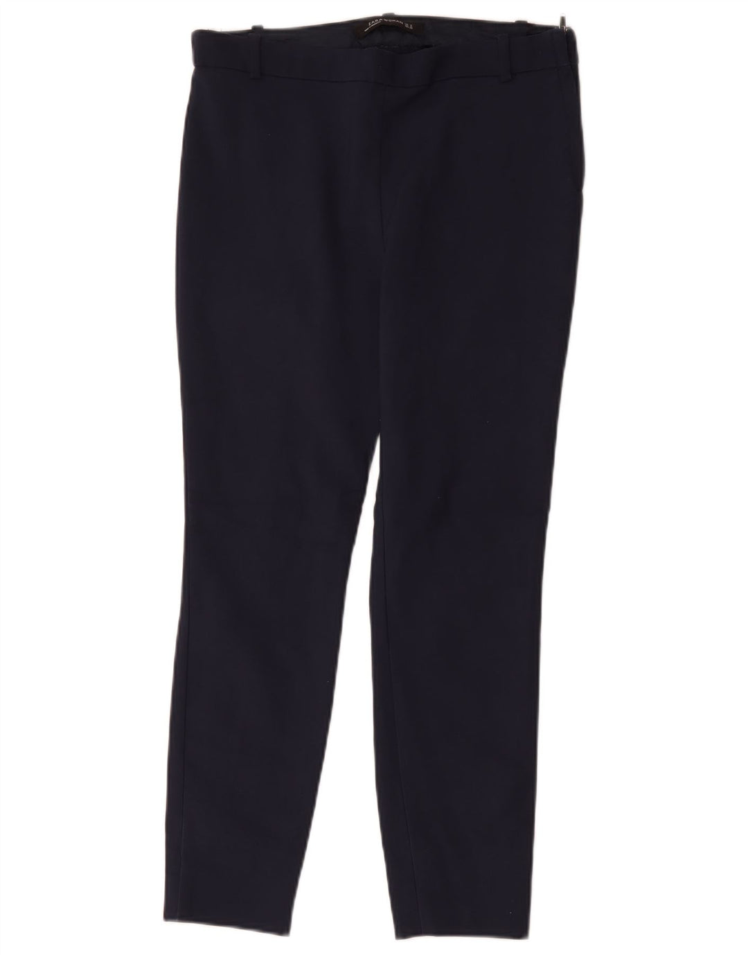 Pantaloni casual slim pentru femei Zara Mediu L28 L26 Bleumarin