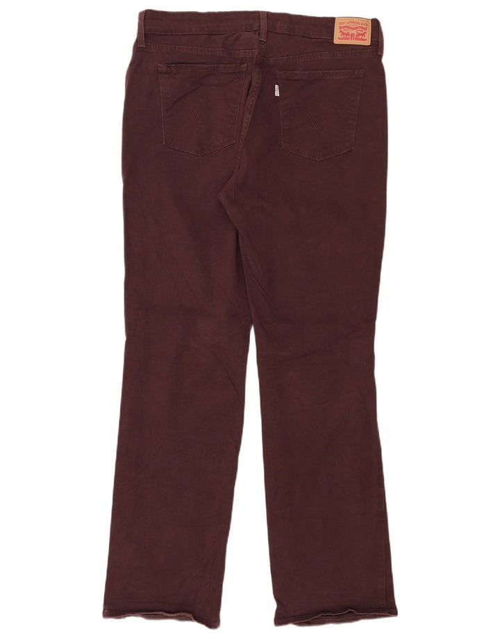 Blugi drepti 505 pentru femei LEVI'S L32 L32 bumbac maro
