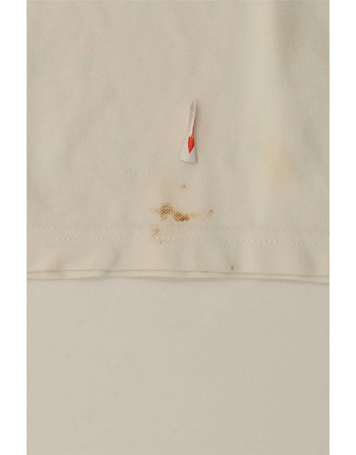 Tricou polo Levi's pentru bărbați, mare, alb, din bumbac