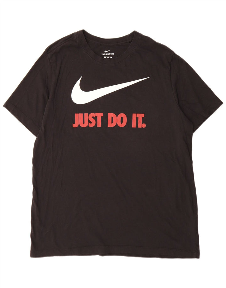 Tricou grafic pentru bărbați Nike Top 2XL bumbac negru