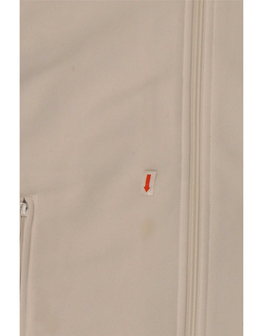 Jachetă de trening pentru femei Adidas UK 10 Small White