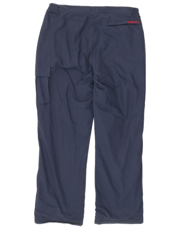 Mountain Warehouse Pantaloni cargo pentru femei UK 14 Large W32 L30 Bleumarin