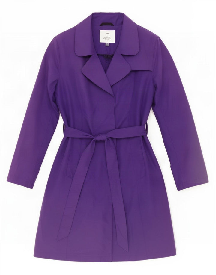 Trench pentru femei Marks & Spencer UK 12 Poliester violet mediu