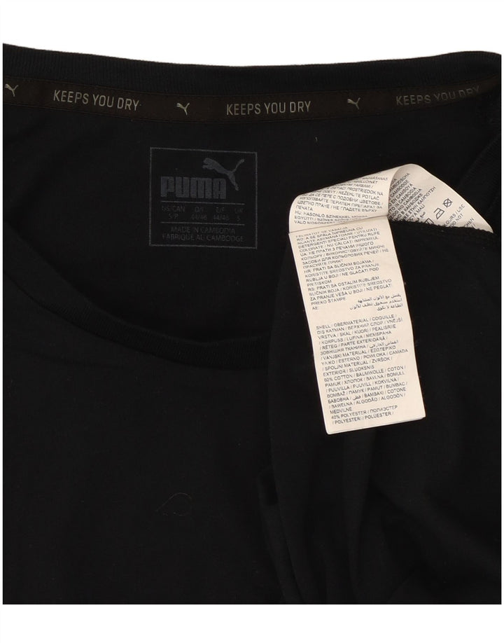 Tricou pentru bărbați Puma Top mic bumbac negru