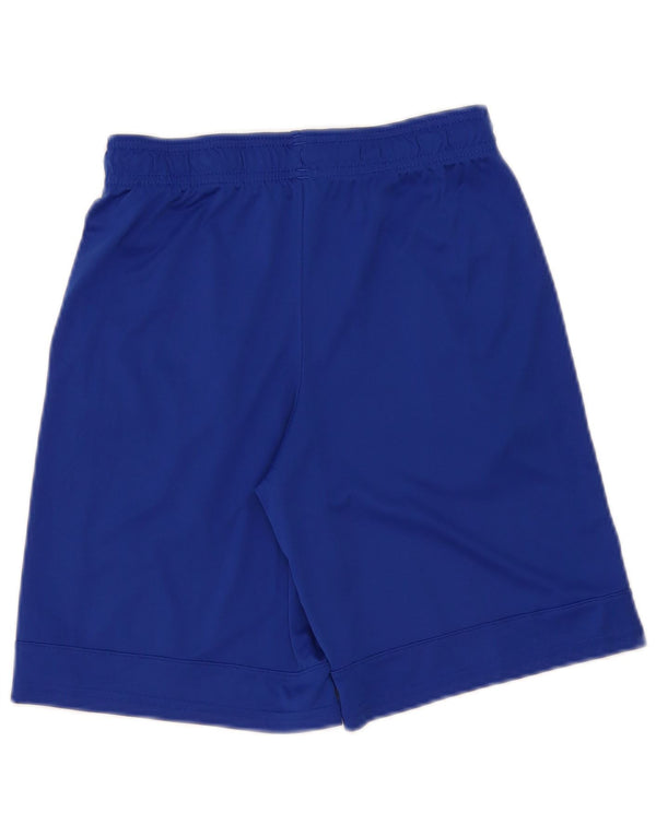Under Armour Boys Sport Shorts 11-12 Years Large Blue Polyester