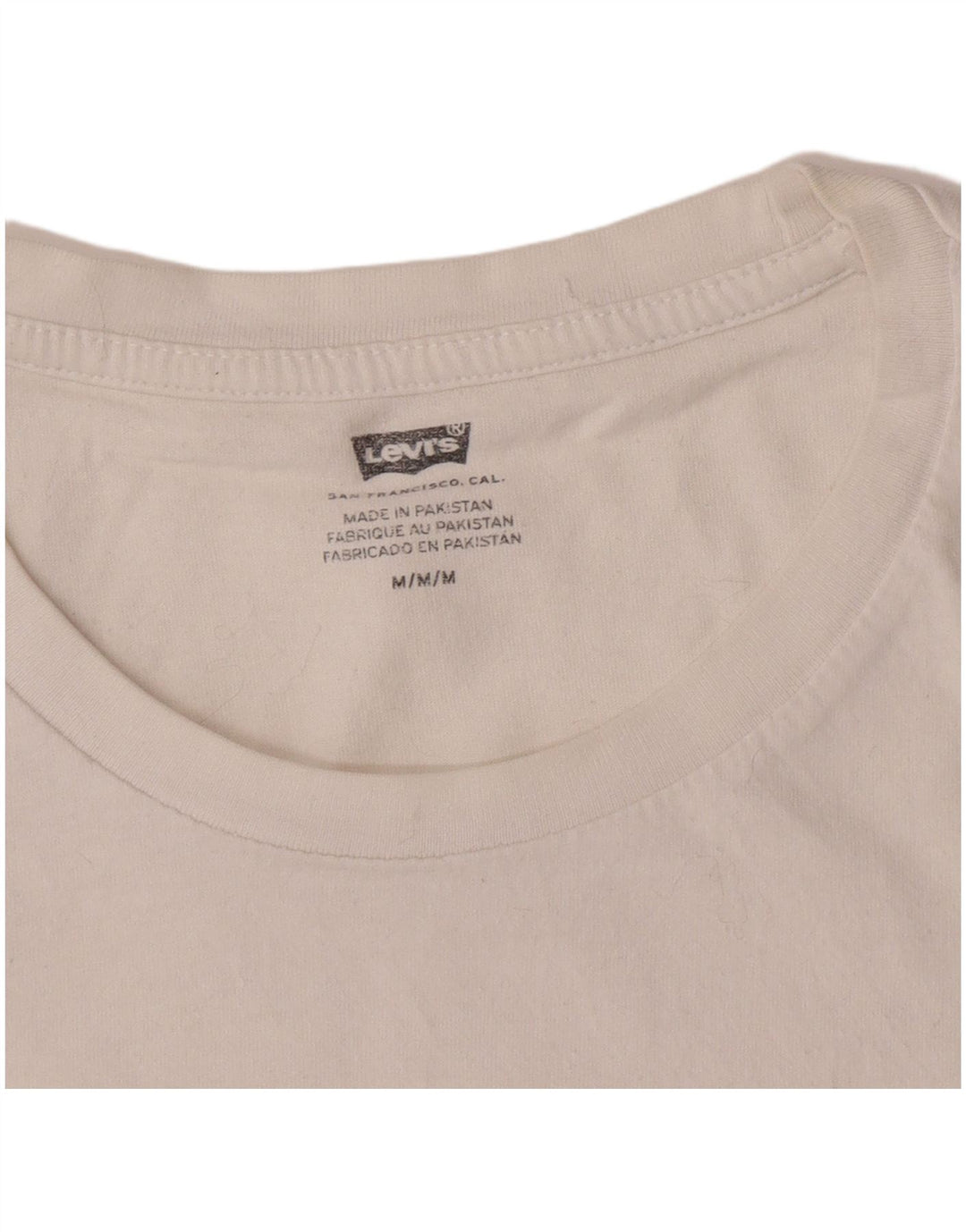Tricou grafic pentru bărbați Levi's Top Medium White