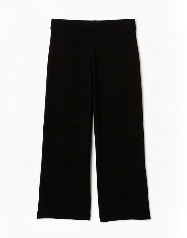 Pantaloni tăiați pentru femei Marks & Spencer UK 12 Medium W30 L26 Negru