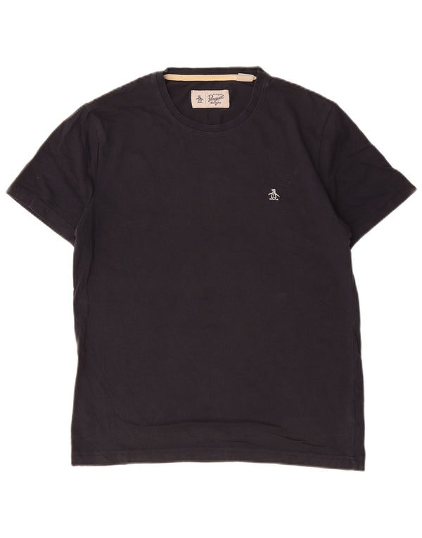 Tricou pentru bărbați Penguin Top Mediu Bleumarin Bumbac