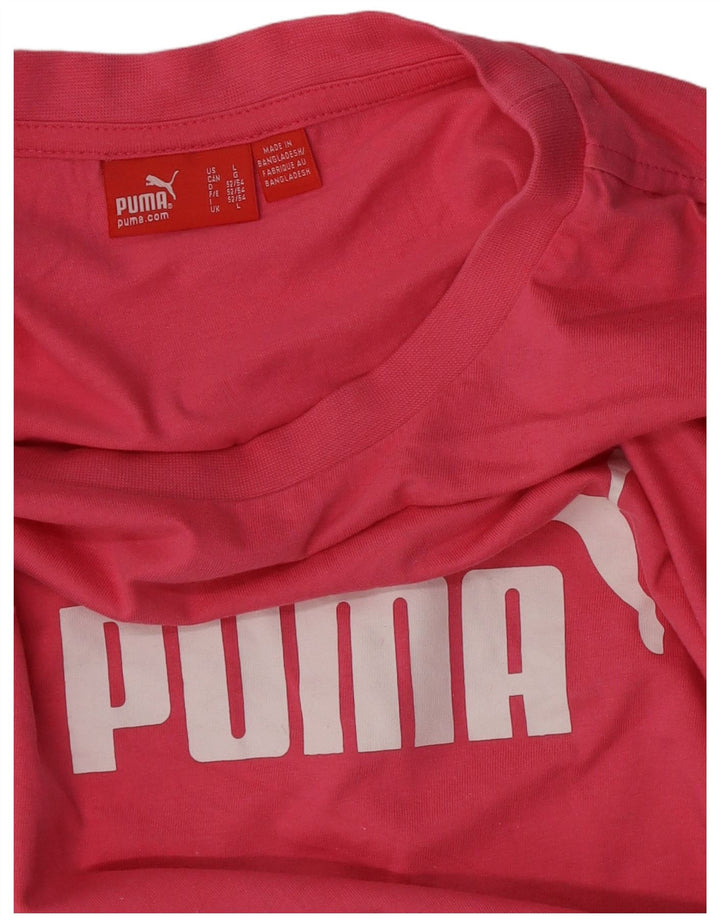Tricou grafic Puma pentru bărbați Top mare roz