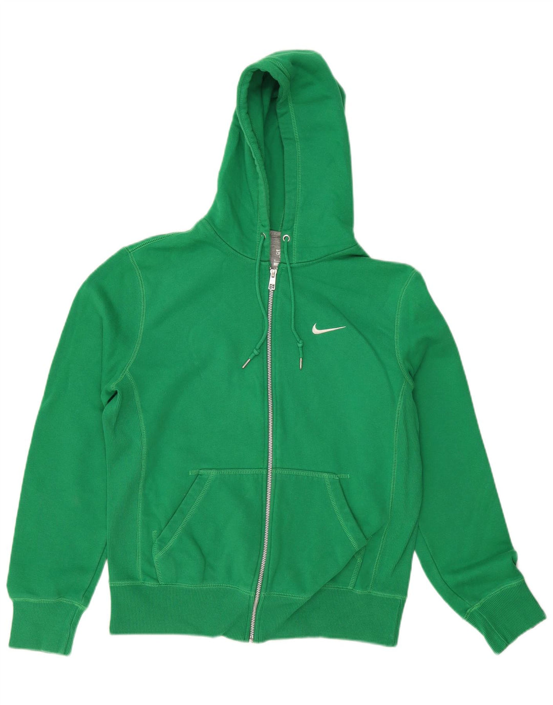 Pulover NIKE pentru bărbați, cu fermoar, verde mediu