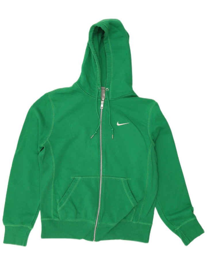 Pulover NIKE pentru bărbați, cu fermoar, verde mediu