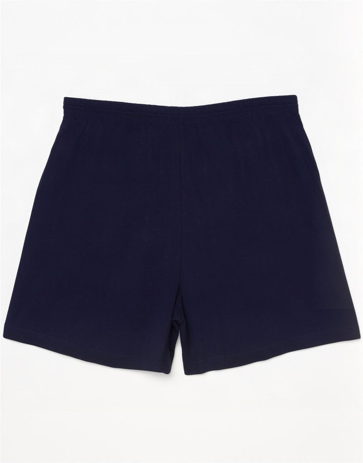 Pantaloni scurți sport Umbro pentru bărbați, mari, bleumarin, cu dungi