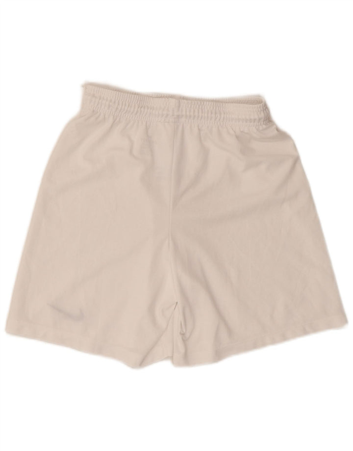 Pantaloni scurți sport Nike Dri Fit pentru băieți 12-13 ani, mari, alb, poliester
