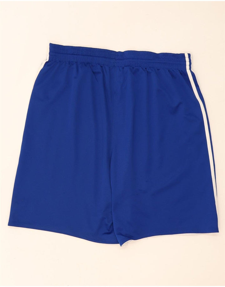 Pantaloni scurți sport pentru bărbați Adidas XL poliester albastru