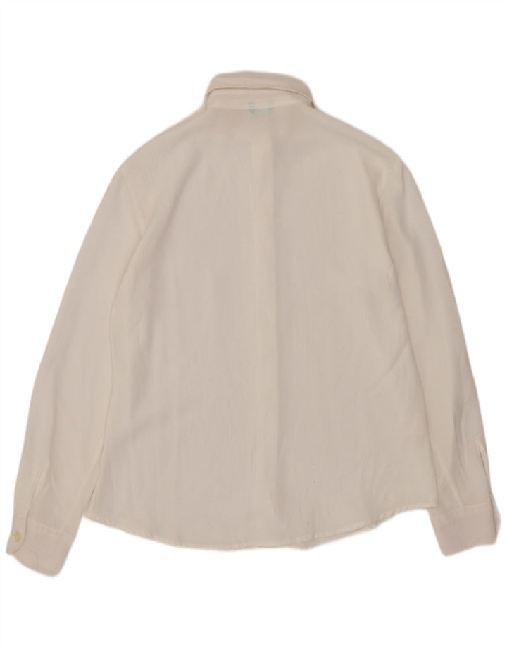 Cămașă Benetton pentru femei UK 12 Medium White