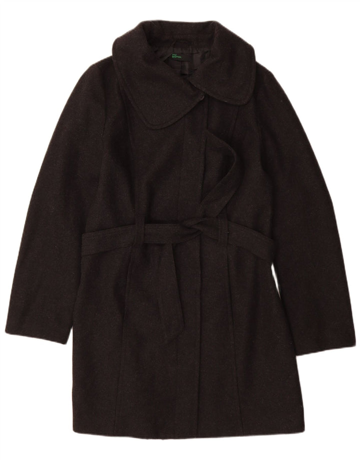 Palton pentru femei BENETTON IT 46 Lână mare gri