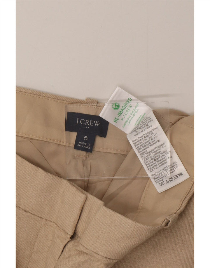 Pantaloni scurti chino pentru femei J. CREW US 6 Medium W28 Bej Bumbac