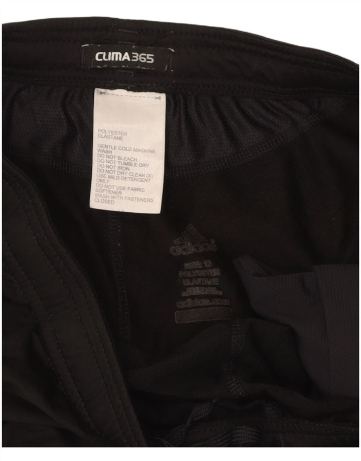 ADIDAS Boys Clima 365 Sport Shorts 11-12 Years  Black Polyester