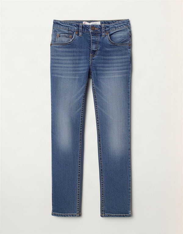 Blugi Levi's Boys 511 Slim 7-8 ani L22 L23 Bumbac albastru